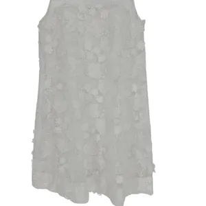 Robbie Bee Signature White Floral Lace Shift Dress Size Medium Bow Back‎ thumbnail 10