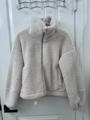 Lululemon cinchable fleece zip up jacket thumbnail 1