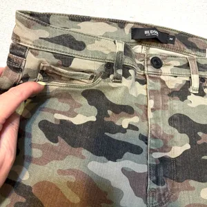 Hudson Barbara Super Skinny Camo Jeans Women’s Size 30 Stretch thumbnail 8