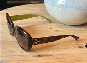 Coach Victoria Hc 8002 L002 5052/13 Tortoise Eyeglasses Frames 57🔲16-135 thumbnail 1