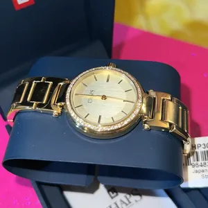 Gold Tone w Crystals Watch thumbnail 8