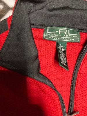 Ralph Lauren Vintage Lauren Active Quarter zip size Large thumbnail 2