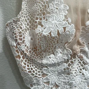 Victoria's Secret Lace Floral Bralette in Cream thumbnail 5