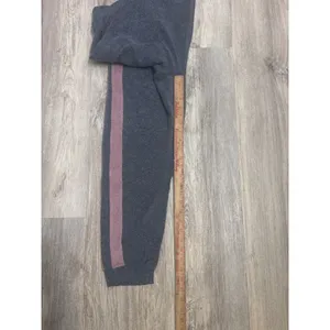 Free People Blue Monday Fleece Joggers in Valley Girl Colorway Side Stripe Small thumbnail 7