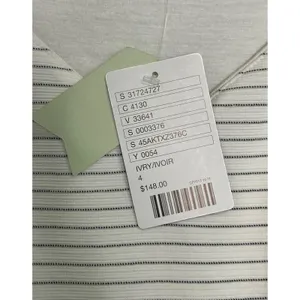 Anthropologie Maeve Dress Womens 4 Ivory Striped Fit Flare Ruffle Party Cottage thumbnail 7