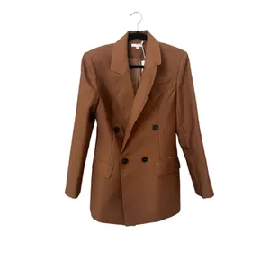 LBV Double Breasted Blazer Cognac Sz 2 NEW NWT‎ Brown thumbnail 2