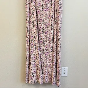 Z Supply x Evereve Floral‎ Shirt Maxi Dress NWT Size Large thumbnail 5