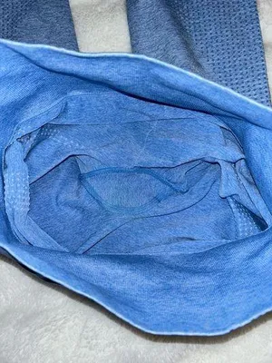Vital Seamless Gymshark Blue Leggings thumbnail 10
