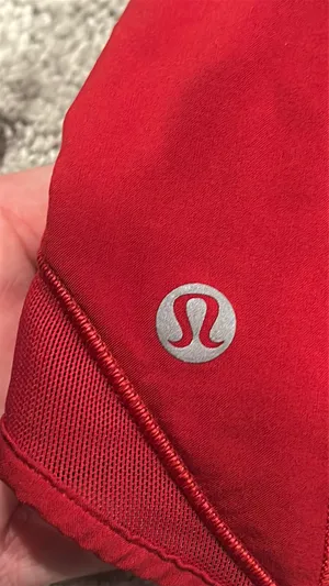 Lululemon hotty hot shorts red 2.5 inch thumbnail 2