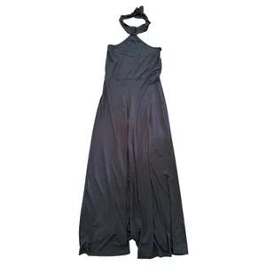 Go Couture Black Halter Neck Wide Leg‎ Jumpsuit Small Modal Spandex NEW thumbnail 2