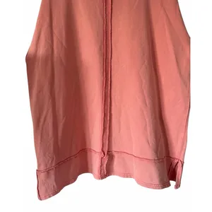 Free People We The Free Clean‎ Prep Polo Pink/Rose Women's Size Medium thumbnail 6