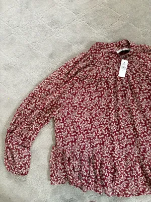 NWT loft blouse size XL thumbnail 2