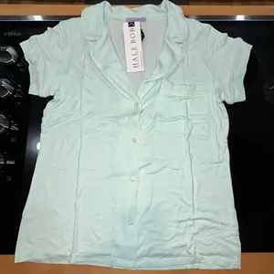 Hale Bob 2-piece short sleeve pajama set light green size S‎ thumbnail 4