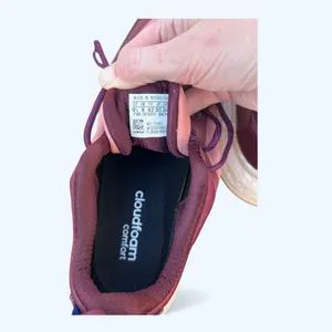 Adidas Response Trail X Running Shoes Sneakers Maroon Raw Pink Linen Women's 9.5 thumbnail 9