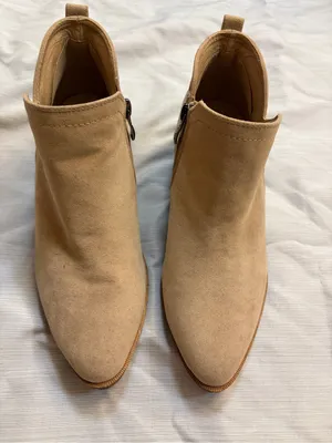 Arider Girl Faux Suede Ankle Booties thumbnail 2