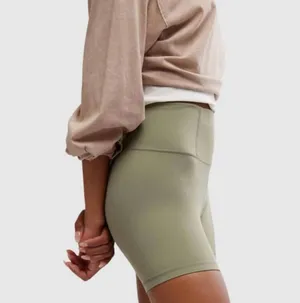 Free People Movement Never Better Biker Shorts in Sage Stone size L NWT thumbnail 2