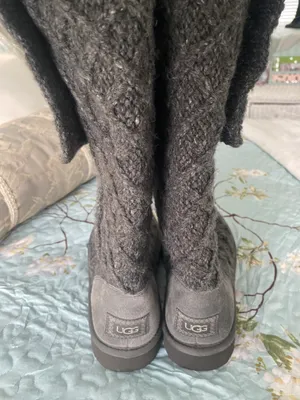UGG Sweater Boots Grey thumbnail 5