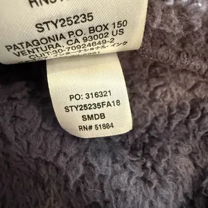 PATAGONIA Los Gatos 1/4 Zip Fleece in Smolder Blue size‎ Large thumbnail 9
