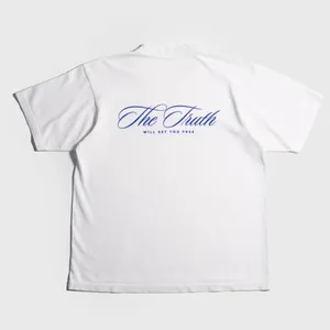 "Set Free X Stay True" White Heavyweight Tee thumbnail 2