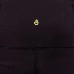 NWOT Spiritual Gangster Dark Purple Flare Leggings Pants Size Small thumbnail 7