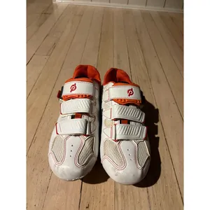 Peloton Cycling Shoes White/Orange thumbnail 3