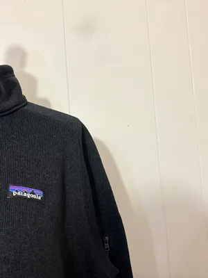 Patagonia Better Sweater Jacket Women’s XXL Black Full Zip Fleece Logo thumbnail 4