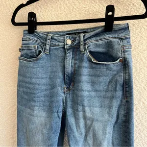 Judy‎ Blue Women’s Blue High Waist Boyfriend Jeans Stretch Size 3 / 26 thumbnail 4