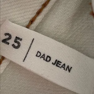 PacSun Cream Straight Leg Dad Jeans thumbnail 6
