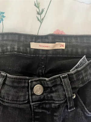 High-Rise Black Skinny Jeans — Women's Stretch Denim thumbnail 2