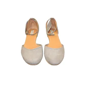 Steve Madden Gray Flats Womens 9M Perforated D'Orsay Ankle Strap Ballet Flat thumbnail 3