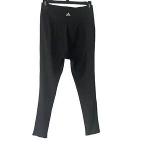 Adidas Size Medium Black High Rise Workout‎ Running Leggings thumbnail 3