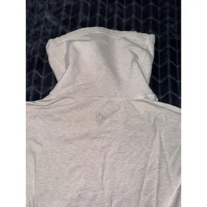 Lululemon Rest Day Pullover Light Pink Cowl Neck Zip Pockets Long Sleeve Size 6 thumbnail 6