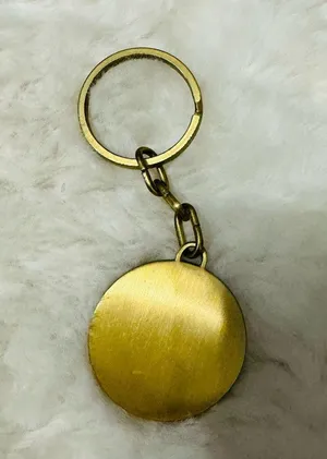 Duck Head Stars 1865 Gold Bronze Collectible Sturdy Key Ring Keychain Holder thumbnail 2