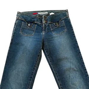 Vintage Y2K Paris Blues Low Rise Flare Jeans Juniors Size 9 thumbnail 3