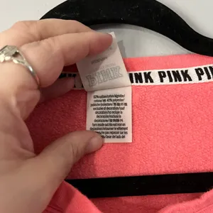 Pink by Victoria's Secret VS Pink Spell Out crewneck Sweatshirt Size medium thumbnail 4