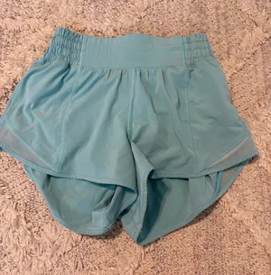 Cyan Lululemon Hotty Hot Shorts 2.5" thumbnail 1