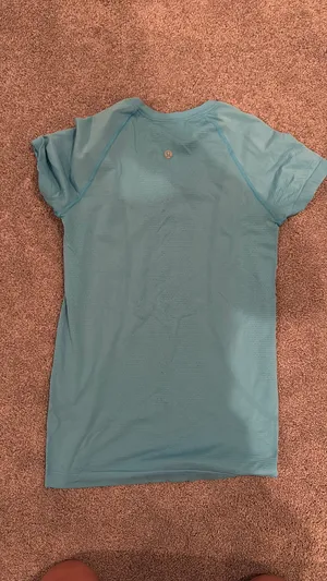 Lululemon Swiftly Tech Shirt Blue thumbnail 3