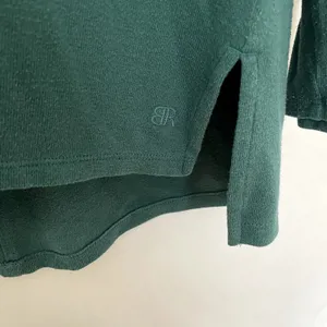 Banana Republic flowy long sleeved knit sweater women's size large emerald thumbnail 4