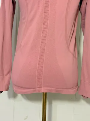 Lululemon Swiftly Tech Long Sleeve Shirt Pink Running Top Tagless thumbnail 8