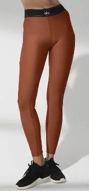 Alo Yoga Airlift High-Waist Suit Up Legging Rust S thumbnail 1