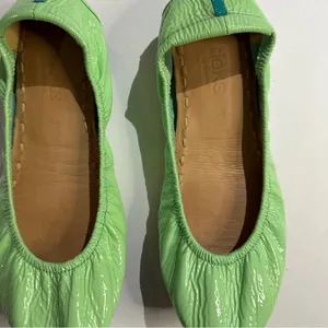 TIEKS Mint Patent Leather Ballerina Flats 7 limited sold out online thumbnail 4
