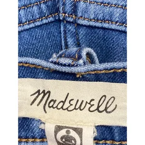 Madewell Roadtripper Women's Blue High Waisted Straight Leg Denim Jeans Size 32 thumbnail 4