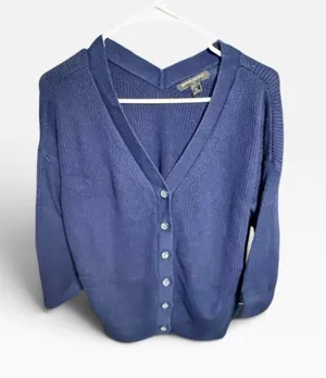 Women's Banana Republic Cardigan Sweater Blue Size M thumbnail 1