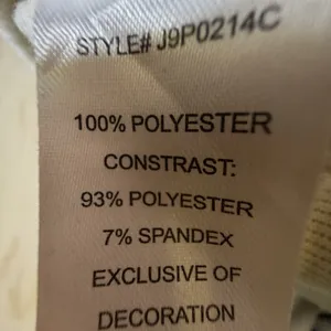 Collegiate Outfitters Jolie & Joy Women XL Cropped Sweatshirt Cream Green 24 Varsity Collegiate thumbnail 7