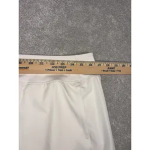 womens under armour skort nwot white skirt‎ large Golf Pickleball Tennis Shorts thumbnail 8