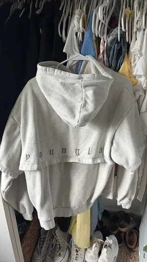 Youngla hoodie Gray thumbnail 2