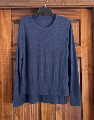 ALO GLIMPSE PULLOVER NAVY MEDIUM thumbnail 1