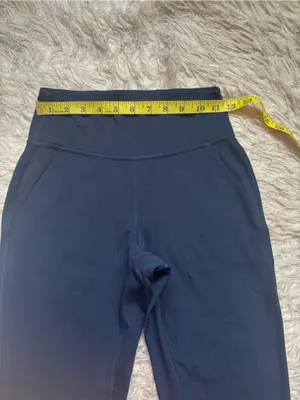 lululemon athletica Navy Women’s High-Waist Joggers with Subtle Logo Size 4 thumbnail 5