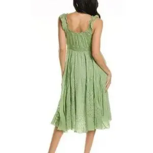 NWT Johnny Was Siren Midi Dress – Green (XL) thumbnail 6