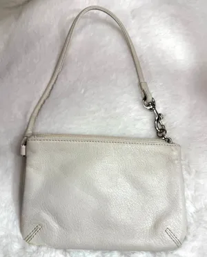 y2k COACH white Wristlet thumbnail 1